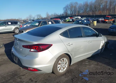 2019 Hyundai Elantra Se z USA, uszkodzony, nr VIN 5NPD74LF7KH493749